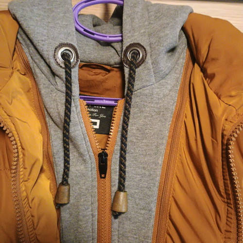 Inspire men's sleeveless jacket XXL like new, yellow-gold