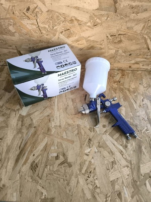 Maestro H827 top cup paint spray gun new