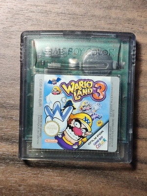 Wario Land 3 game cartridge for Game Boy Color used