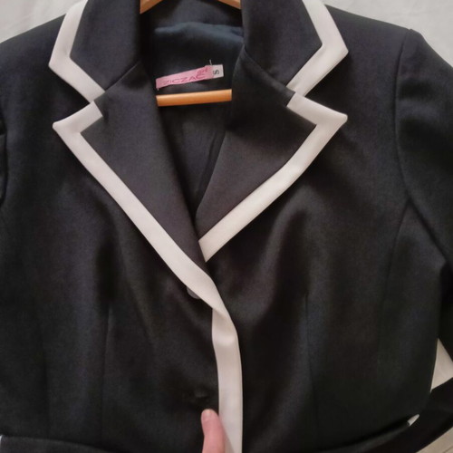 Zic Zac women's jacket, black and white, size S