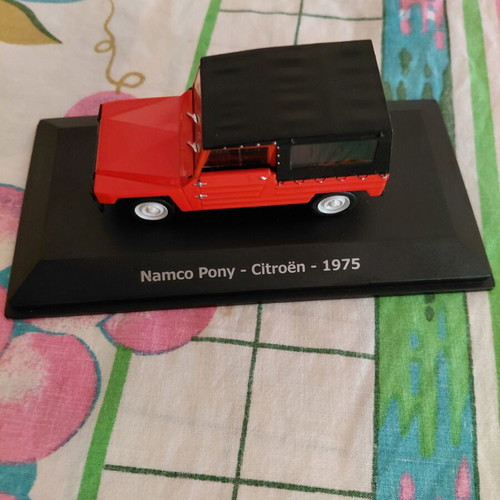 Namco Pony Citroën 1975 orange collectible metal toy car