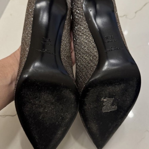 Saint Laurent heels like new, size 39.5, gray