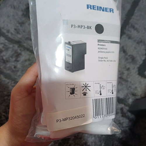 Reiner printer ink cartridge new unused