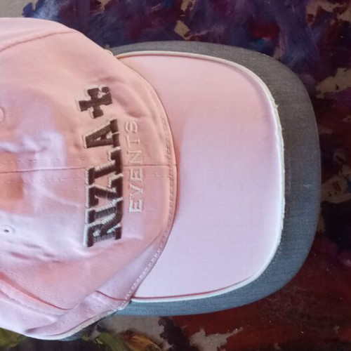 Jockey Hat Rizla+ Events pink and grey one size like new