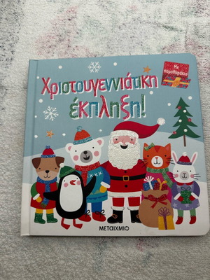 Christmas Surprise new children's book with flaps