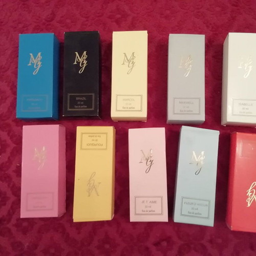 Women's Eau de parfum 50 mg, pack of 43 new perfumes