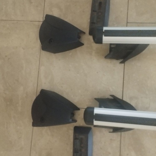 BMW 116 aluminum roof bars like new, 45cm fixpoint mounting