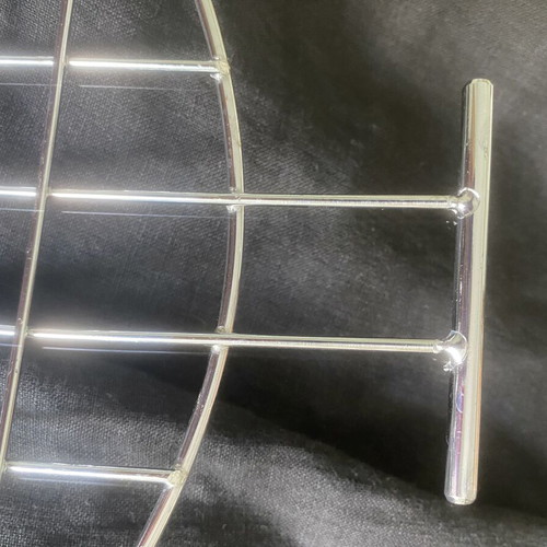 Metal Oval Fruit Bowl with Side Handles like new
