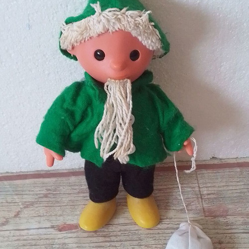 Vintage Sandman doll (Unser Sandmännchen) used GDR