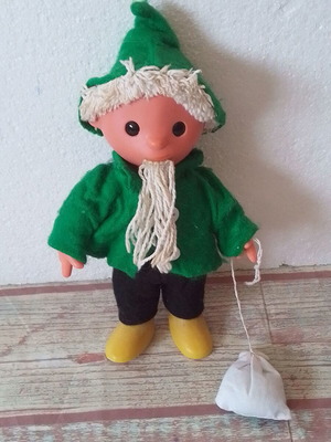 Vintage Sandman doll (Unser Sandmännchen) used GDR