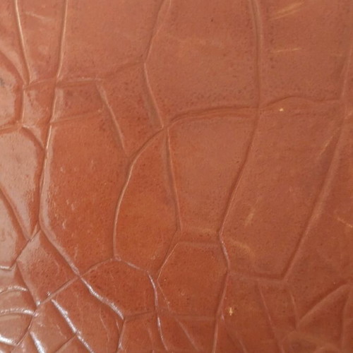 Brown leather shoulder bag used