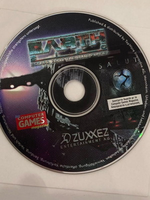 PC Game Earth 2150 used from Computer Games magazine