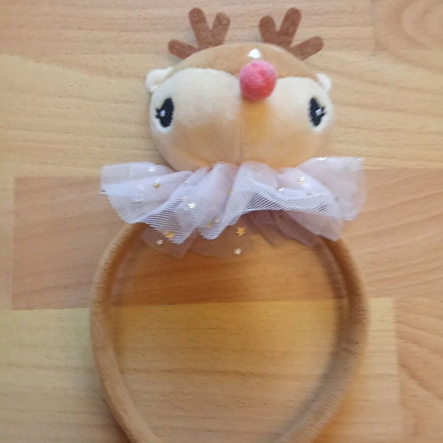 Children's Christmas reindeer headband hm like new
