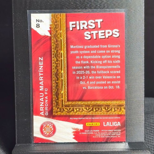 Panini Pitch Kings LaLiga 25-26 card lot 4 Vallecano & Girona FC