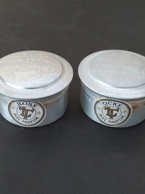 T.Leclerc vintage powder boxes set of 2 sealed from 1930s