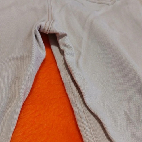 H&M high-waisted pants used, size 42, beige