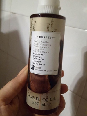 Korres Vanilla Cinnamon Showergel new 250ml