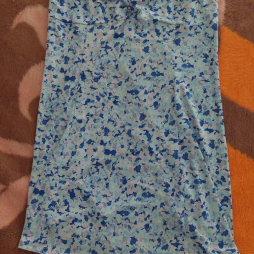 Mango dress blue like new, size L