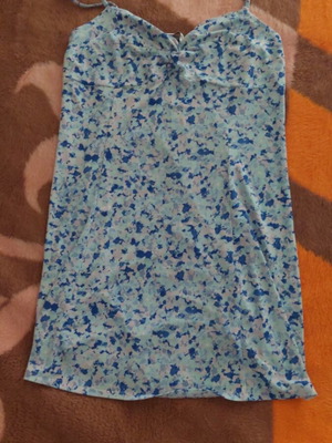 Mango dress blue like new, size L