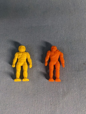 MOTU figures used, set of 2, Lucky Cup He man (90s)