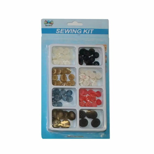 Sewing button set 8 designs 110 pcs new