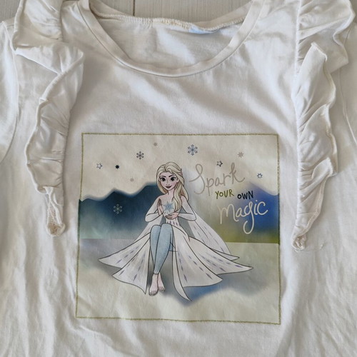 Long-sleeve T-shirts for Girls Size 10 like new, multicolor, pack of 4