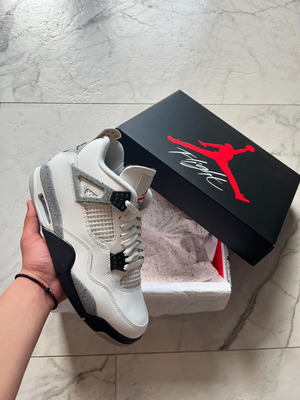 jordan 4 white cement