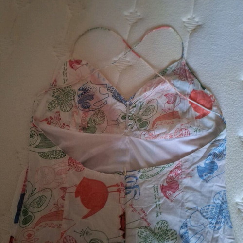 Dress colorful, like new, light and cool, size XL