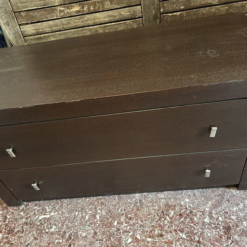 TV cabinet with drawers used 90x35 cm