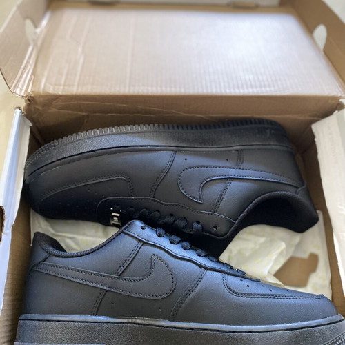 Nike Air Force 1 sneakers new, size 44, black