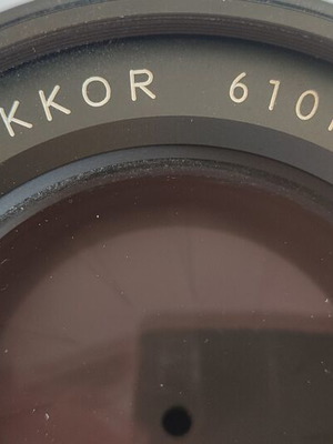 Nikon Apo Niccor 610 1:9 lens like new, made in Japan