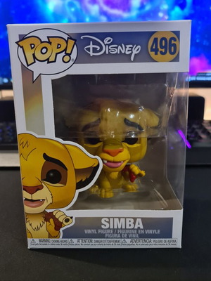 Funko Pop! Disney The Lion King Simba φιγούρα βινυλίου σαν καινούργιο
