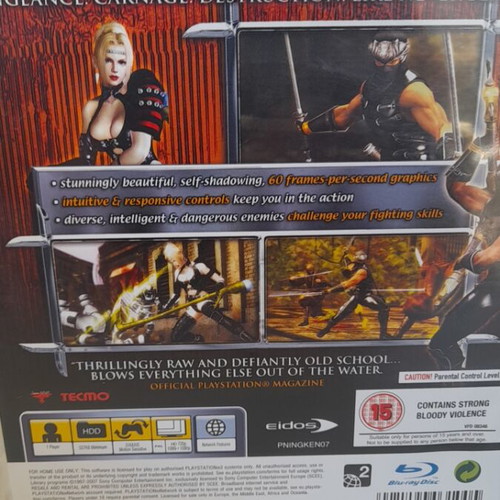 Ninja Gaiden Sigma Σ PS3 like new, English edition