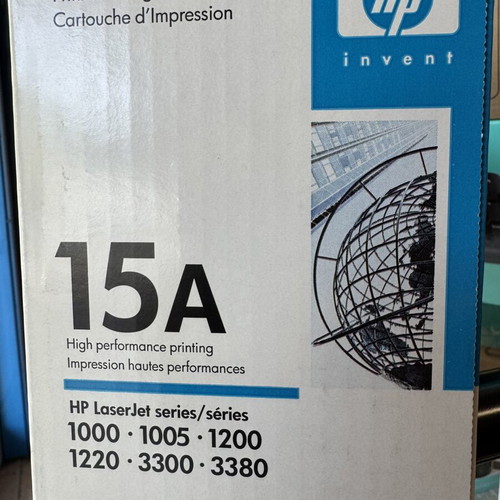 Compatible Toner C7115A HP 15A Black New