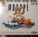 Lego Editions Messi, Mbappe, Ronaldo, Vini Jr new condition