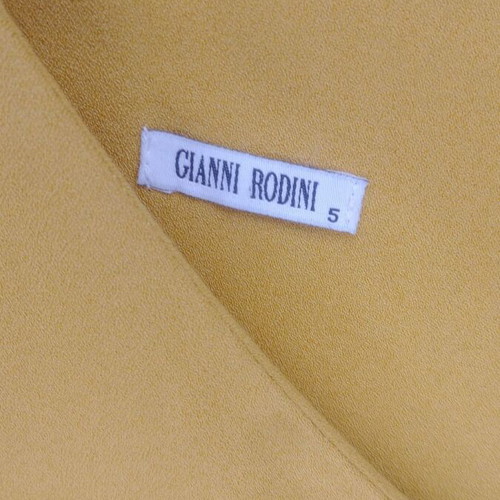 Gianni Rodini women's classic mustard dress like new, size 5