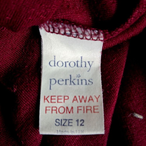 Dorothy Perkins burgundy velvet open-back top