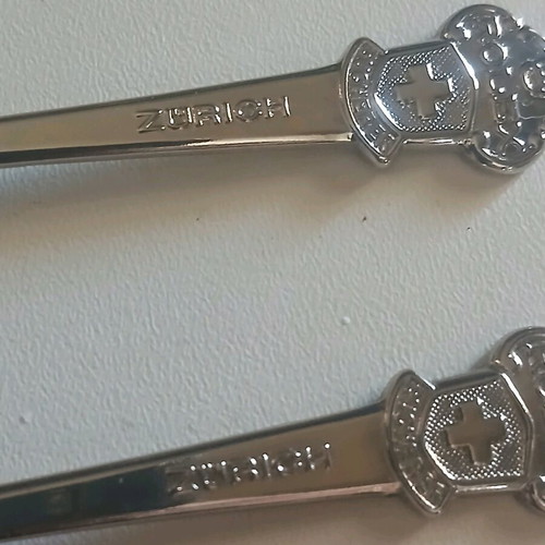 Rolex Bucherer Zurich collectible spoons new, set of 2