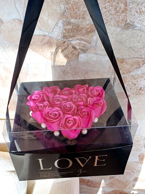 Soap roses new, decorative for Valentine's day