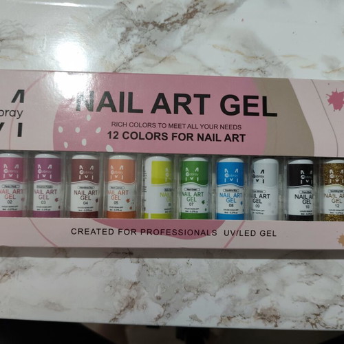 Nail art gel set like new