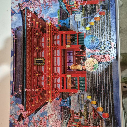 Puzzle Japan Spring Dakura Eurographics Smart Cut 1000 pieces like new