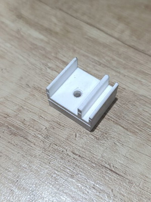 Οδηγός συρόμενου τζαμιού 20x20,5x6mm καινούργιος, ανταλλακτικό με 3D εκτύπωση