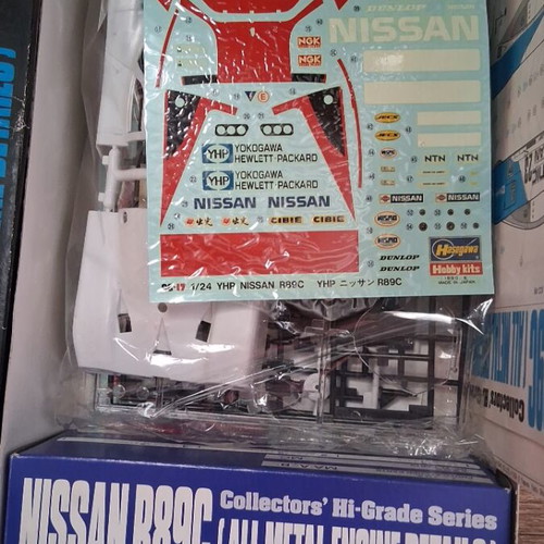 Hasegawa Nissan R89C plastic model kit 1/24 scale
