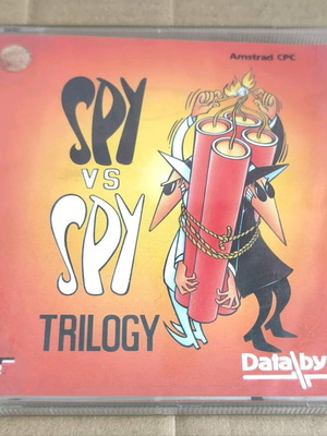 Spy Vs Spy Trilogy (Databyte) Amstrad Disk like new