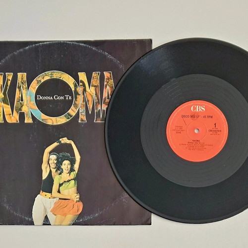 Kaoma Donna Con Te Disco Mix 12" vinyl like new