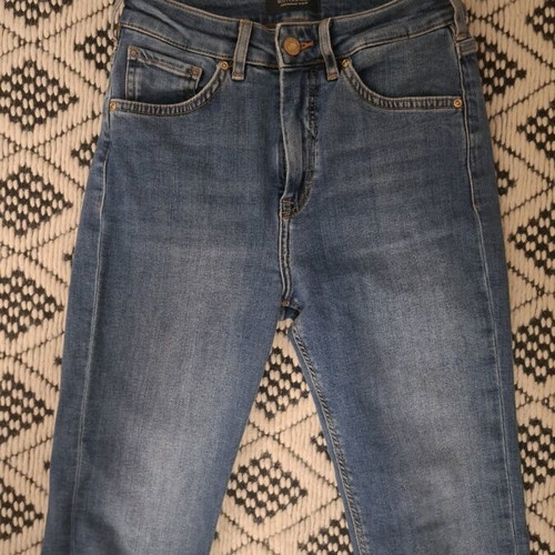 Scotch & Soda Skinny High Rise Denim Like New Blue