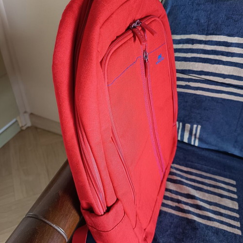 Rivacase Red Backpack for 15.6" Laptop like new