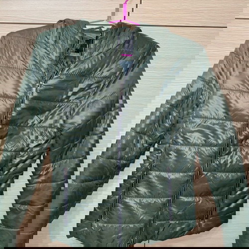 Λεπτό λαδι puffer μπουφάν