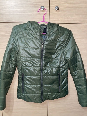 Λεπτό λαδι puffer μπουφάν