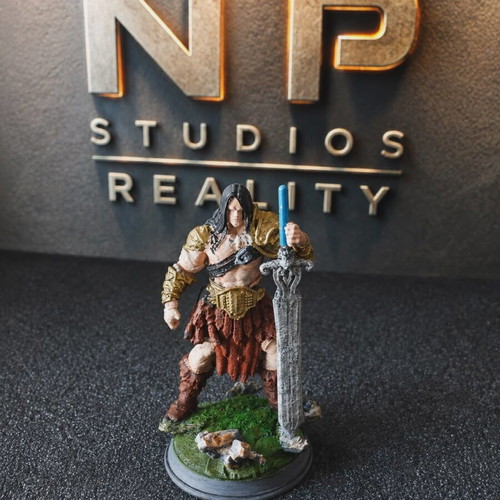 Conan the Barbarian figure 12 cm painted by NP Studios Reality